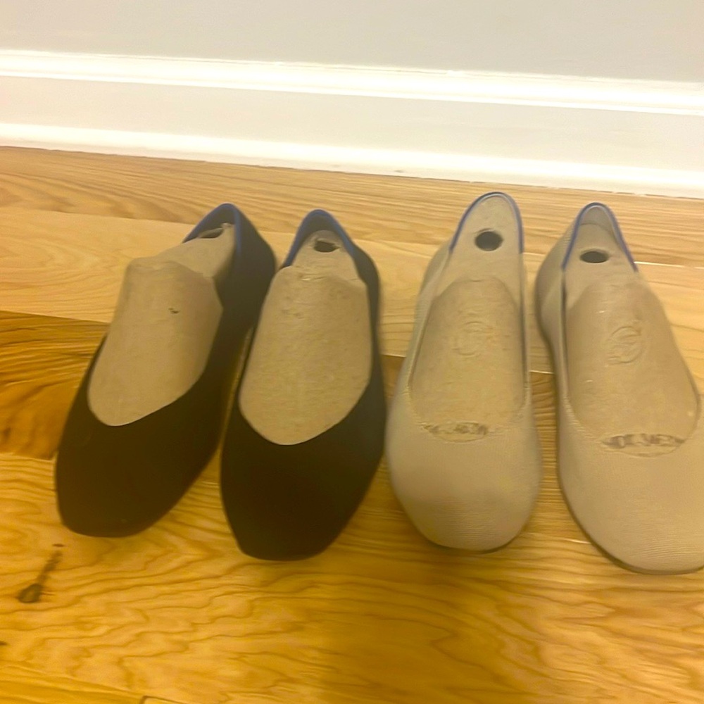Rothy's shoes- 2 pairs!